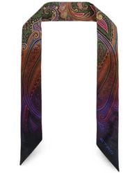 Etro - Paisley-Print Scarf - Lyst