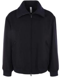Hevò - Veste Bomber Palmintiello À Fermeture Zippée - Lyst