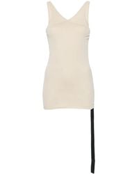 Rick Owens - Double Ziggy Banana Jersey Tank Top - Lyst