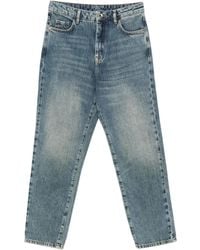 Patrizia Pepe - High-Waisted Straight Jeans - Lyst
