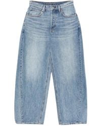 Alexander Wang - Wide-Leg Five-Pocket Jeans - Lyst