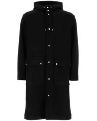 Aspesi - Parka Con Botones Y Cordones - Lyst