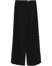 Filippa K - Pantalon Bordé De Dentelle - Lyst
