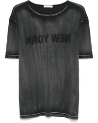 Helmut Lang - Camiseta New York - Lyst