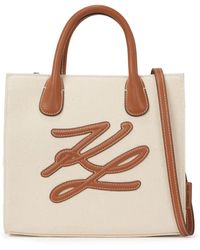 Karl Lagerfeld - K/Autograph Quadratischer Tote-Bag, Frau, Größe - Lyst