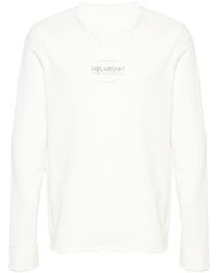 Zadig & Voltaire - Ungesäumtes T-Shirt mit Logo-Print - Lyst