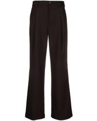 Closed - Wool Blend Pleated Trousers - Lyst