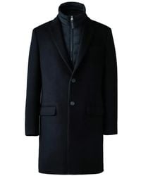 Mackage - Skai-Slb Quilted-Insert Wool Coat - Lyst