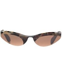 Persol - Zonnebril Met Cat-Eye Montuur En Schildpadschild Design - Lyst