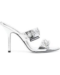 DSquared² - Gothic 110mm Leather Sandals - Lyst