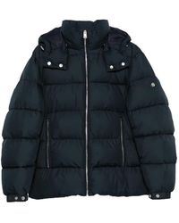 BOSS - H-Colter Hooded Quilted Jacket - Lyst