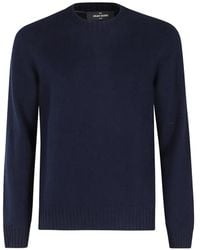 Gran Sasso - Crew-Neck Knitted Sweater - Lyst