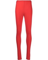 Raf Simons - Logo-Patch Leggings - Lyst