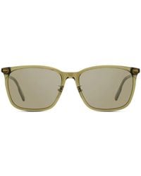 ZEGNA - Sonnenbrille Mit Eckigem Gestell - Lyst