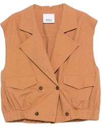 Erika Cavallini Semi Couture - Double-Breasted Waistcoat - Lyst