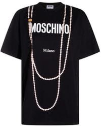Moschino - Logo-Print T-Shirt - Lyst