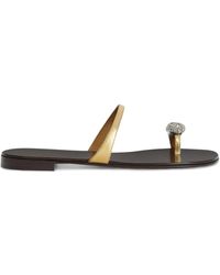 Giuseppe Zanotti - Icon Ring Pantoletten - Lyst