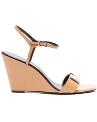 Tory Burch - 80Mm Gigi Wedge Sandals - Lyst