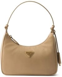 Prada - Re-Edition Mini-Schoudertas - Lyst