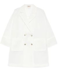 Herno - Abrigo Con Bolsillos De Parche - Lyst