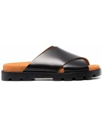 Camper - Brutus Cross Strap Sandals - Lyst
