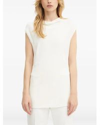 BOSS - カウルネック トップ - Lyst