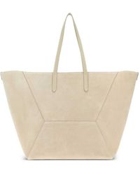 Brunello Cucinelli - Bc Duo Suede Tote Bag - Lyst