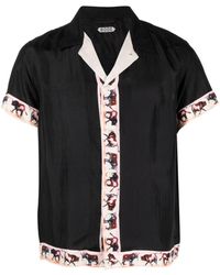 Bode - Taureau Silk Shirt - Lyst