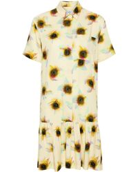 PS by Paul Smith - Ibiza Sunflair Hemdkleid - Lyst