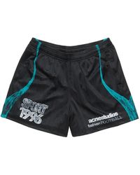 Acne Studios - Shorts Graphiques Décontractés - Lyst