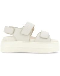 Hogan - Straped Leather Sandals - Lyst