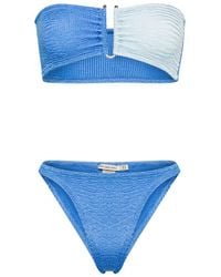 Paramidonna - Frida Two-Tone Bikini Set - Lyst