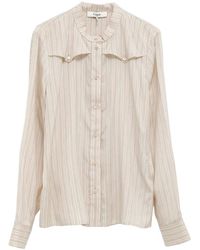 Chloé - Striped Western-Style Shirt - Lyst
