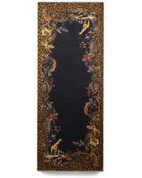Etro - Paisley Leopard-Print Scarf - Lyst