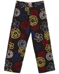 KENZO - X Futura 2000 フローラル パンツ - Lyst