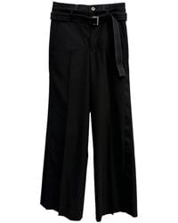Sacai - Belted Jeans - Lyst