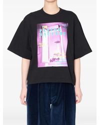Kolor - Graphic-Print T-Shirt - Lyst