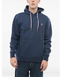 Eden Park - Logo-Embroidered Drawstring Hoodie - Lyst