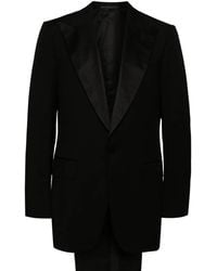 Gucci - Wool-Mohair Blend Single-Breasted Suit With Trousers - Lyst