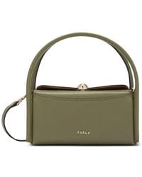 Furla - Mini Nicole Grained Tote Bag - Lyst