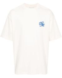 Drole de Monsieur - Logo-embroidered Cotton T-shirt - Lyst
