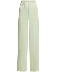 Ferragamo - Pantaloni Dritti A Vita Alta - Lyst