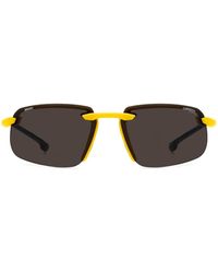 Carrera - Sonnenbrille Mit Logo-Print - Lyst