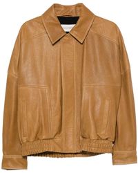 Nour Hammour - Dalma Leather Jacket - Lyst