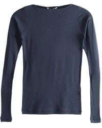 AURALEE - Long-Sleeve T-Shirt - Lyst