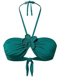 Twinset - Flower-Detail Bikini Top - Lyst