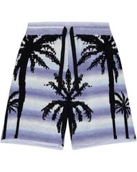 Laneus - Knitted Bermuda Shorts - Lyst