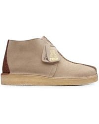 Clarks - Trek Hi 50 Lace-Up Desert Boots - Lyst