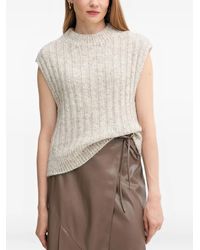 Barbour - Anastasia Ribbed Sleeveless Vest - Lyst