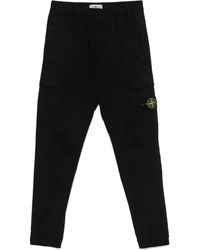Stone Island - コンパスバッジ カーゴパンツ - Lyst